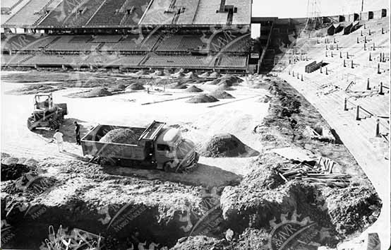 Argentina 1978 - Construcción de estadio